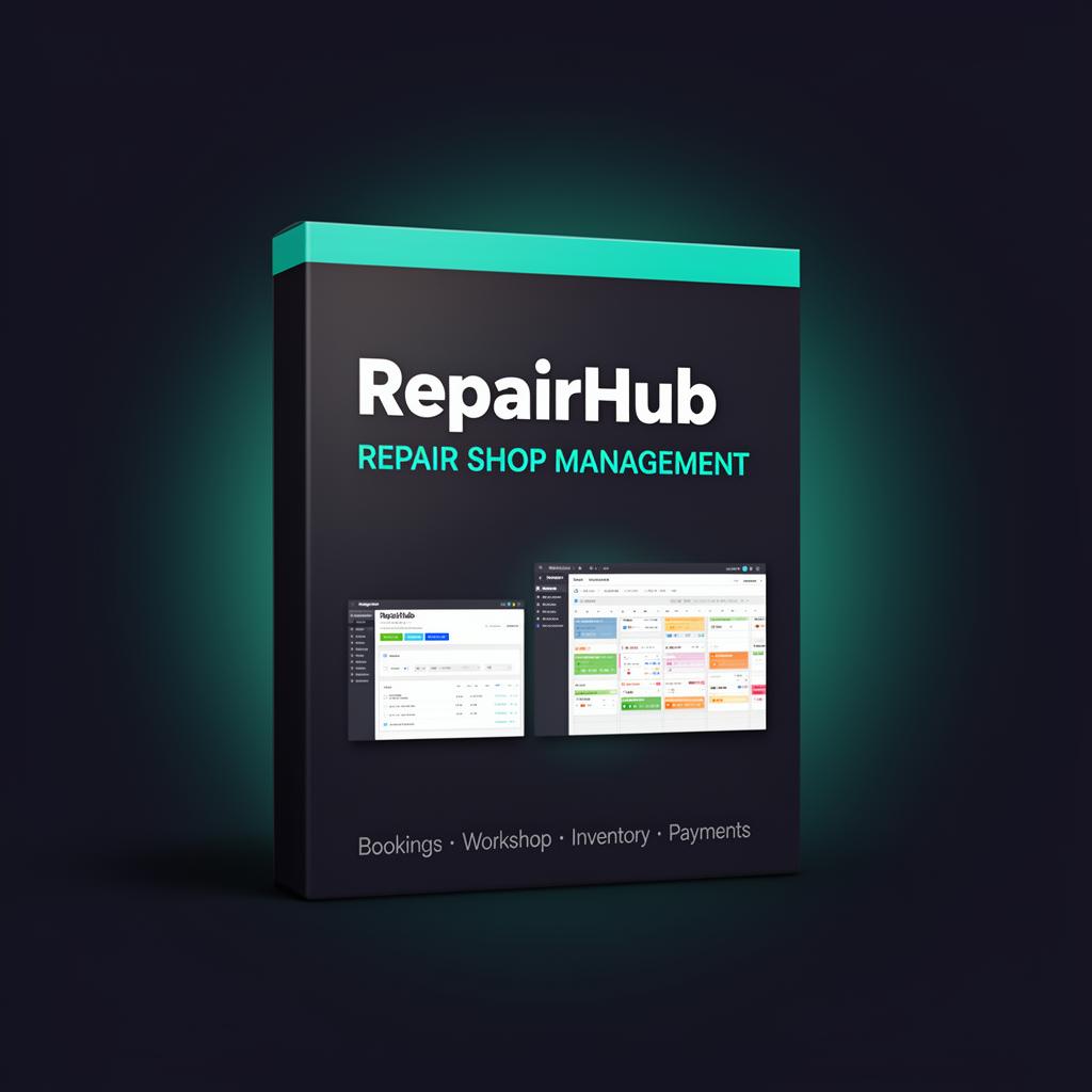 RepairHub Global product box